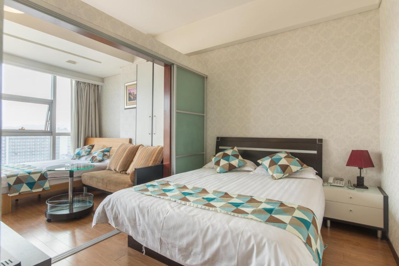 Hangzhou Yilin Hotel Apartment Exterior foto