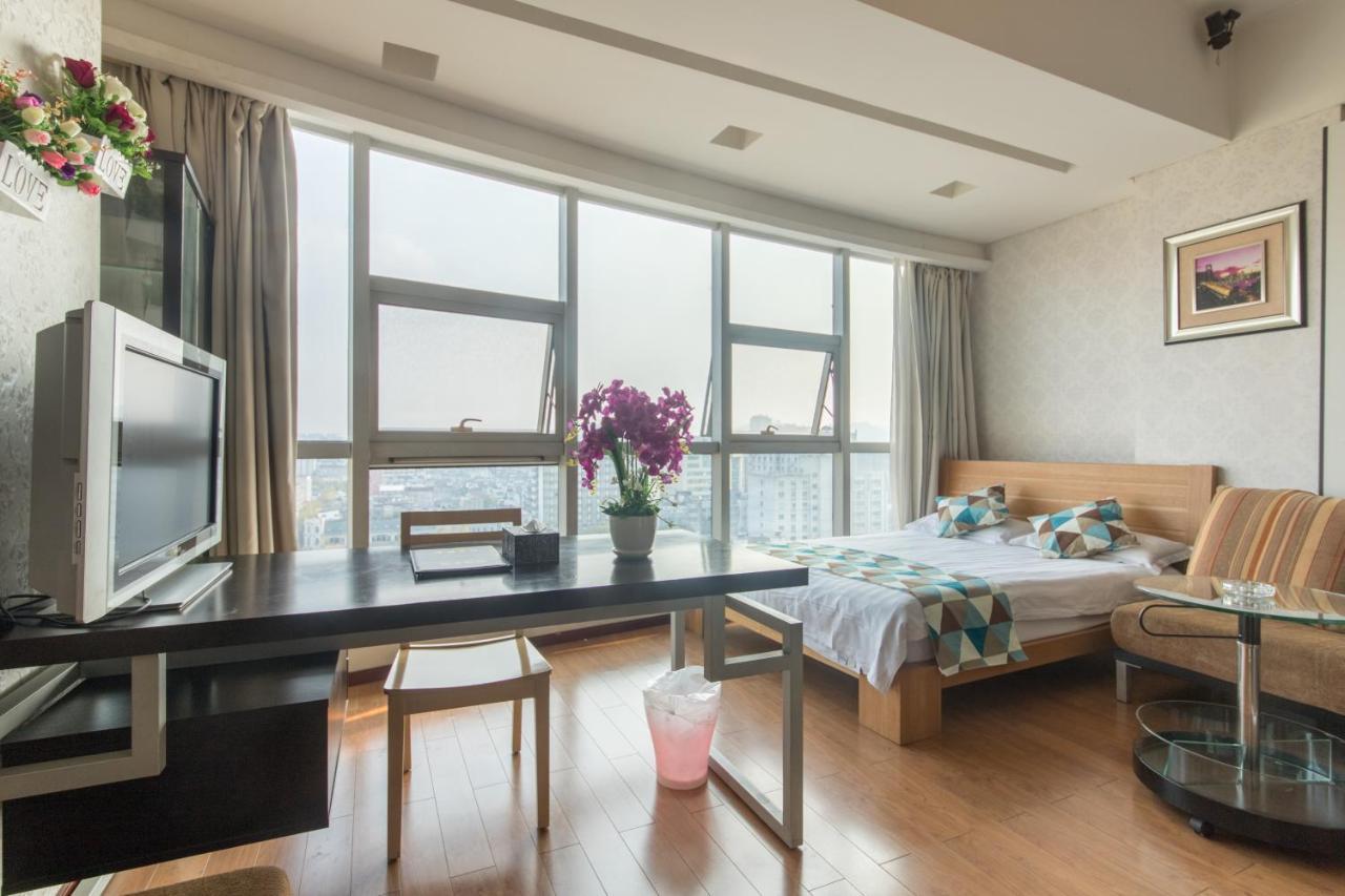 Hangzhou Yilin Hotel Apartment Exterior foto